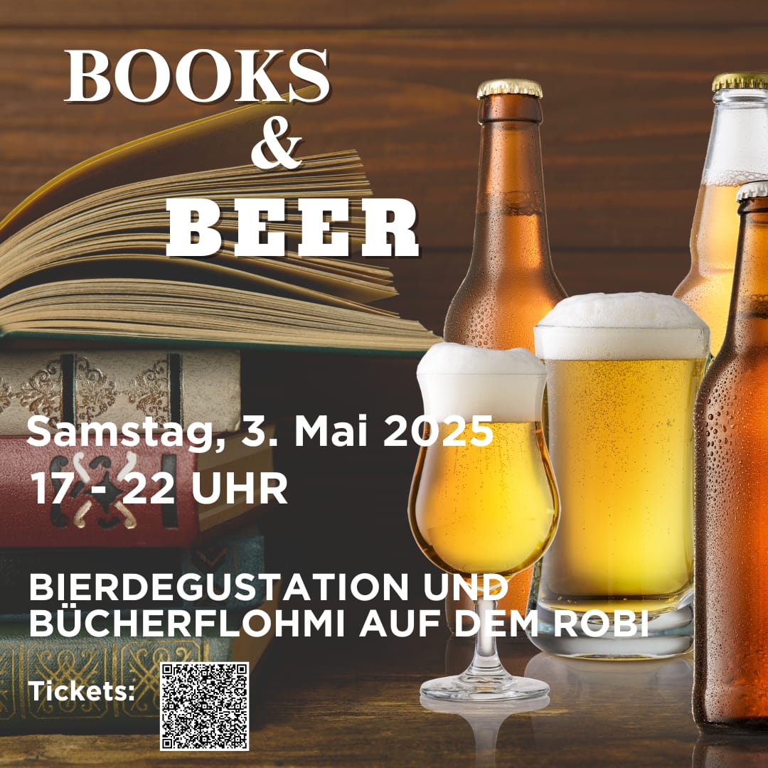 Books & Beer auf dem Robi 2025